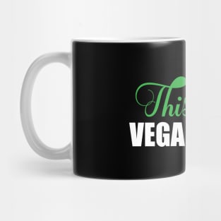 This is my vegan shirt Mug